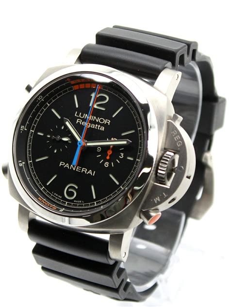 panerai regatta black|Panerai regatta flyback.